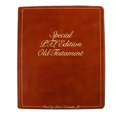 Special PTL Edition Old Testament Cassette Set Efrem Zimbalist, Jr.