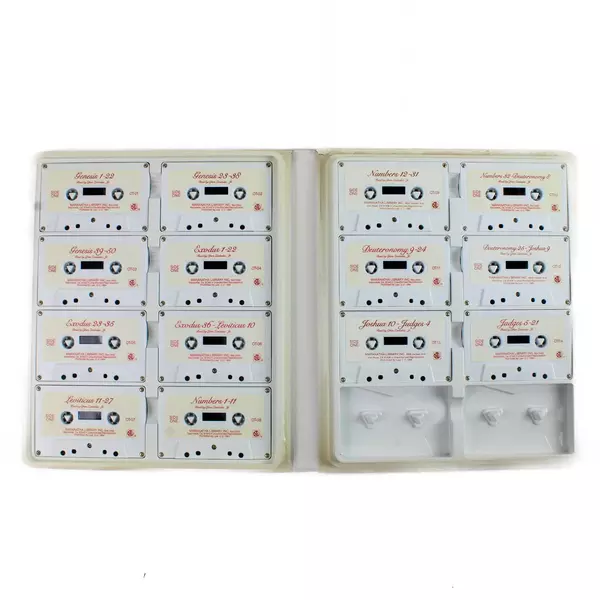 Special PTL Edition Old Testament Cassette Set Efrem Zimbalist, Jr.