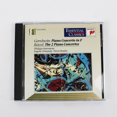 Piano Concertos Music CD Gershwin & Ravel Essential Classics Philippe Entremont