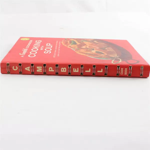 Vintage 1977 Campbell's Cooking with Soup Cookbook Spiral-Bound Hardcover