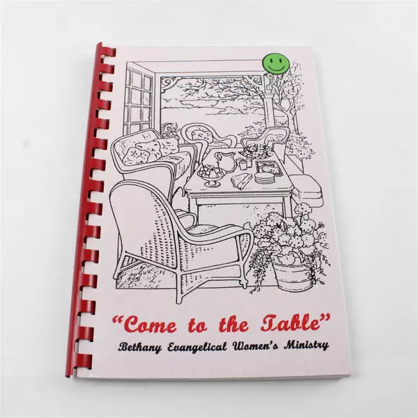 Vintage 1996 Cookbook Come to the Table by Bethany Evangelical Women's Ministry