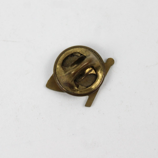 Vintage Ballou Reg'd American Flag Gold Tone Lapel Pin