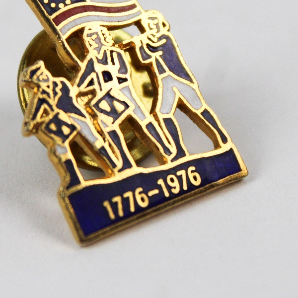 Vintage Jandy Reg. American Bicentennial 1776-1976 Lapel Pin