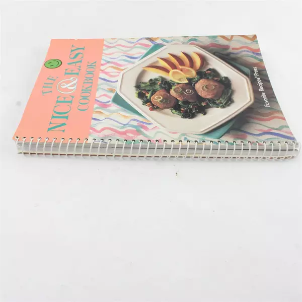 Vintage Spiral Cookbook 1996 The Nice & Easy Cookbook, Favorite Recipes Press