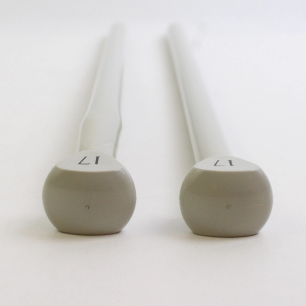 Pair of Jumbo Plastic Knitting Needles Size 17 Lightweight