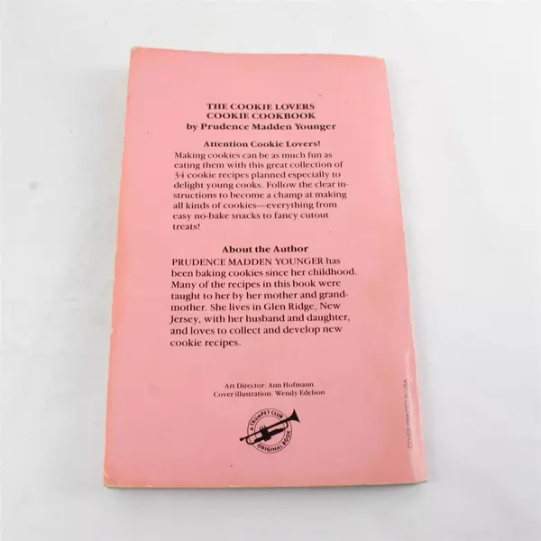 The Cookie Lovers Cookie Cookbook Paperback Book by Prudence Younger 1988