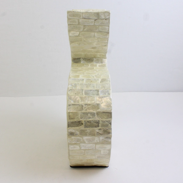 Lacquer World Co Blue Mosaic Tile Design Easter Bunny Home Decor 11" Tall