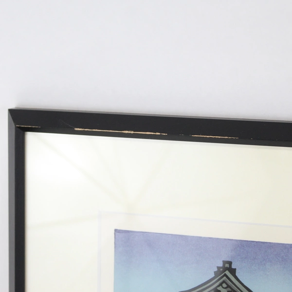 LE Framed & Matted Woodblock Print by Katsuyuki Nishijima Japan 18.5 x 24.5