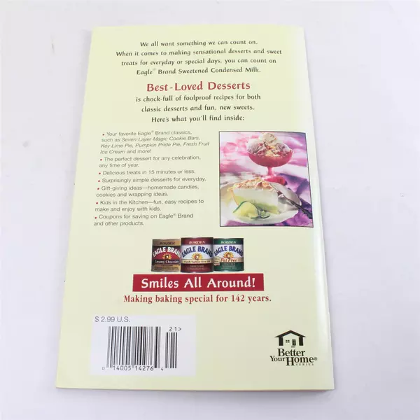 Eagle Brand Best-Loved Desserts Cooking Booklet, Circa 2001