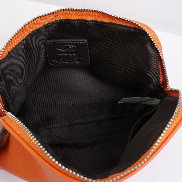 Bric's Orange Cosmetic Toiletry Travel Bag