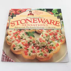 The Pampered Chef Stoneware Sensations Cookbook by Doris Christopher 1997