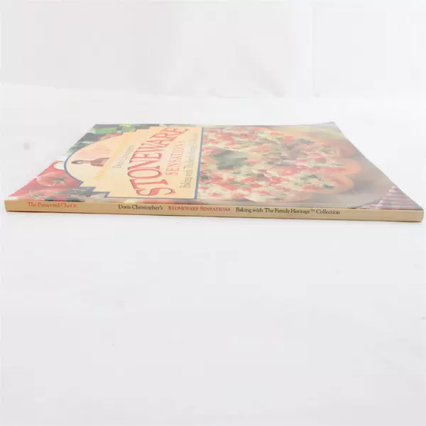 The Pampered Chef Stoneware Sensations Cookbook by Doris Christopher 1997