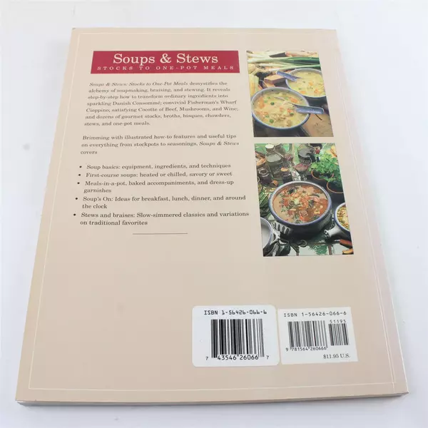 1995 Cole's Kitchen Arts:Soups and Stews: Stocks to One-Pot Meals 