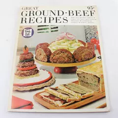 Family Circle "Great Ground Beef Recipes" Vintage 1966 Magazine Cookbook