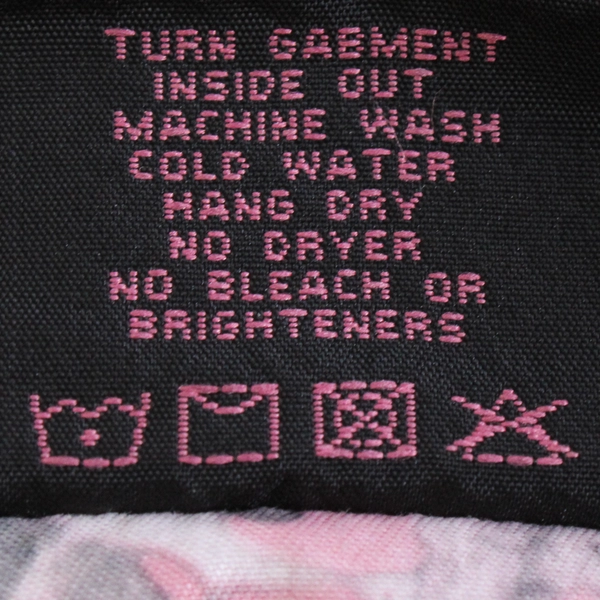 King's Camo Pink Shadow Zip-Up Vest Women's Size Large FLAW