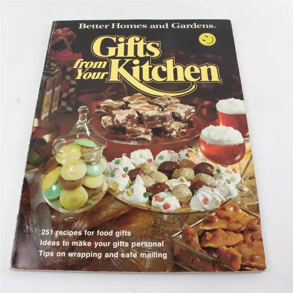 Vintage Better Homes and Gardens Gifts from your Kitchen 1976 Holiday Cookbook