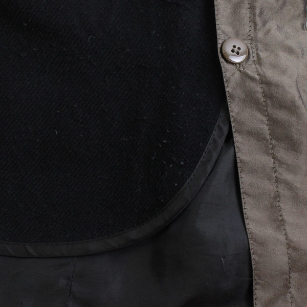 Liz Claiborne Outerwear Black Zip-Up Jacket Removable Hood Women's Medium