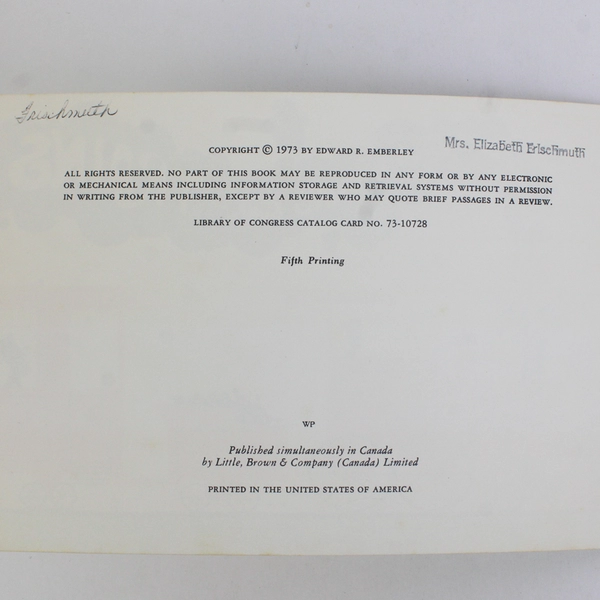 Vintage Ed Emberley's Drawing Book of Trains 1973 Paperback 