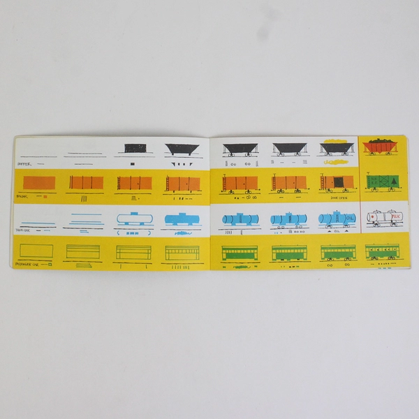 Vintage Ed Emberley's Drawing Book of Trains 1973 Paperback 