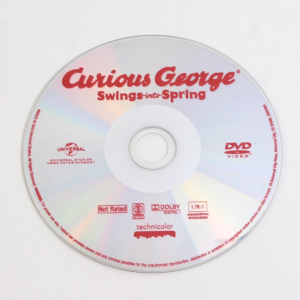 Curious George: Swings Into Spring DVD 2013