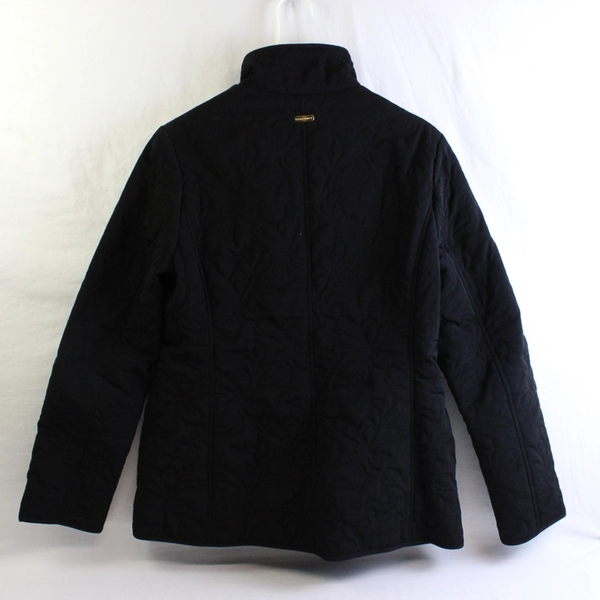 Ellen Tracy Black Zip-Up Jacket Women's Size Medium