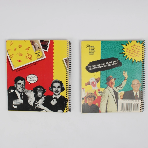 Lot Of 2 Worlds Tackiest Postcards Books Incomplete
