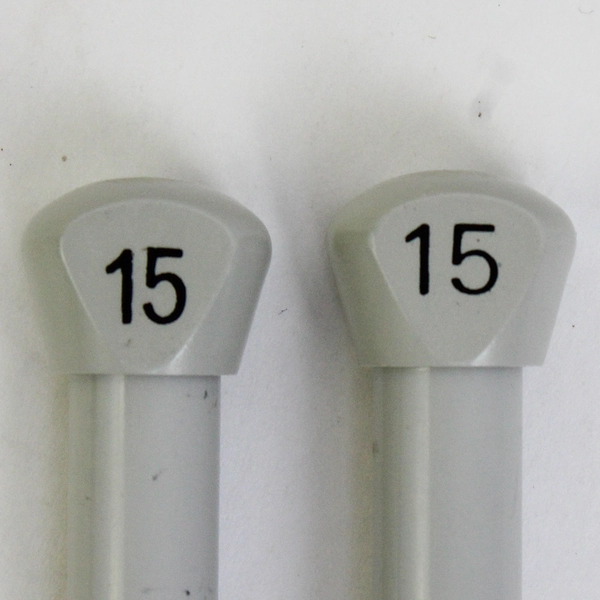 Vintage Bernat Aero England Single Point Knitting Needles Size 15