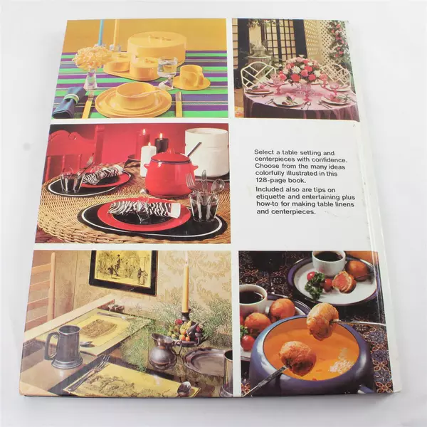 Better Homes & Gardens Creative Table Settings Decorating Crafts Hardcover