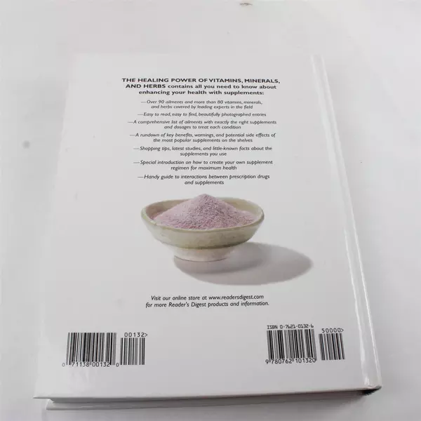 The Healing Power of Vitamins, Minerals & Herbs - Reader's Digest 1999 HC