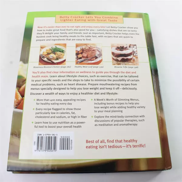 Betty Crocker Healthy Home Cooking Hardcover 400+ Recipes