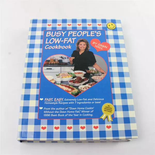 Busy People's Low-Fat Cookbook Dawn Hall Spiral-Bound