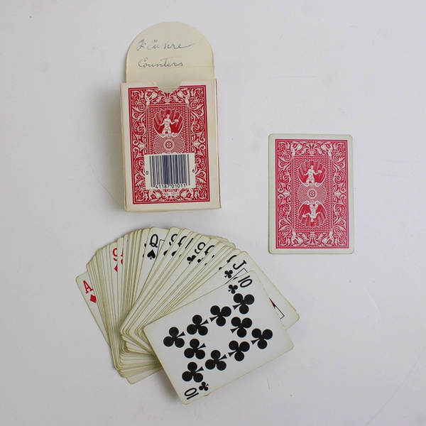 Lot Of 2 Hoyle Official Playing Cards Pinochle Nevada Finish (Opened, Complete)