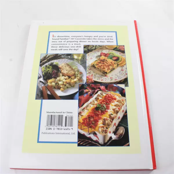101 Casseroles Cookbook Hardcover 