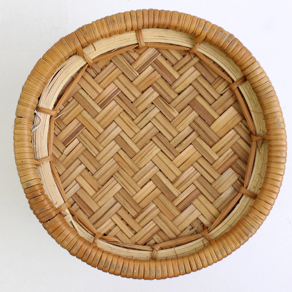 Brown Woven Basket Pencil Holder Desk Organization