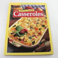 All-Time Favorite Casseroles Cookbook 2002 Hardcover - Brand Name