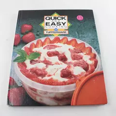 Vintage 1986 Quick & Easy Cooking with Tupperware Cookbook - Retro Recipes