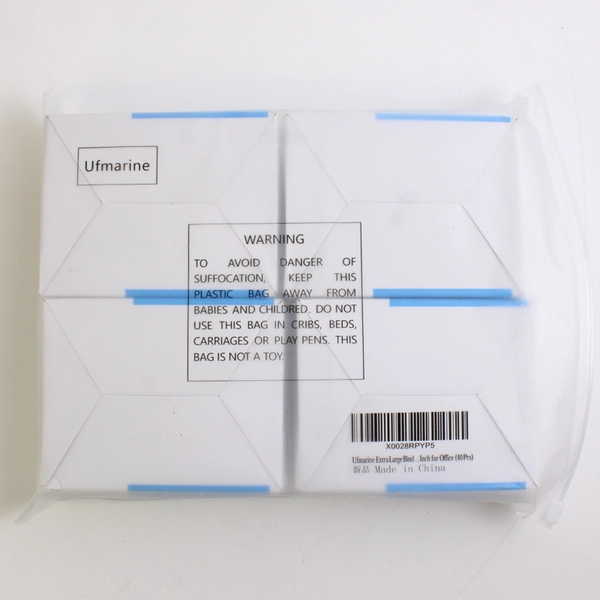 Lot Of 4 Ufmarine Extra Large Binder Clips Original Size 2" 10 Pcs