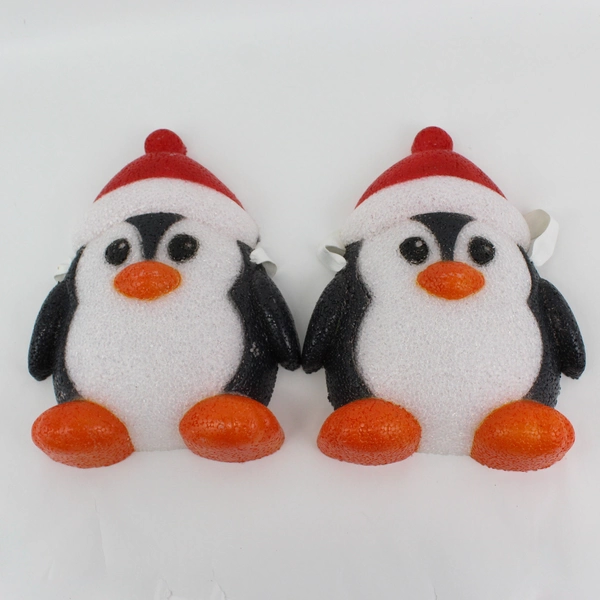 2 Plastic Penguin Porch Light Covers Outdoor Front Porch Deck