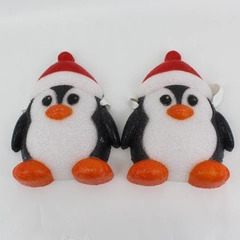 2 Plastic Penguin Porch Light Covers Outdoor Front Porch Deck