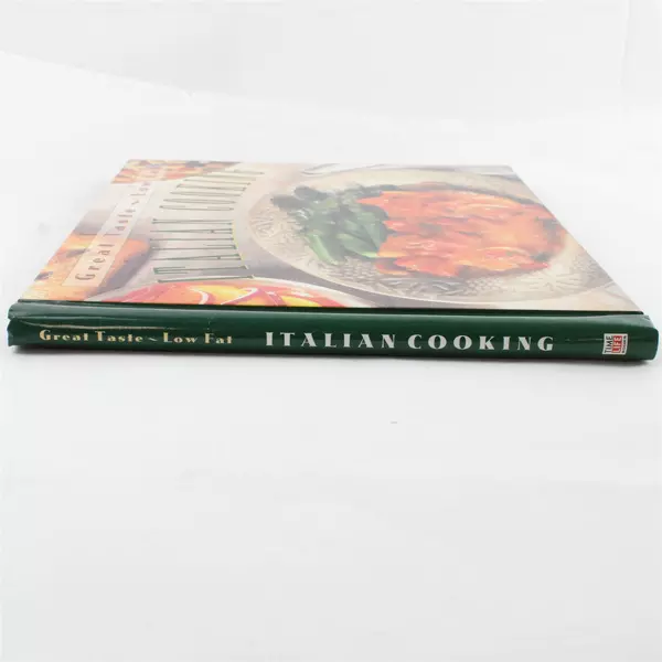 Great Taste Low Fat Italian Cooking Hardcover Cookbook w/ Color Photos