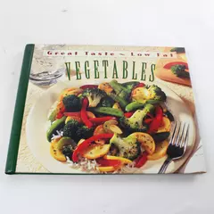 Great Taste Low-Fat Vegetables Time-Life Books 1999 Spiral Cookbook 