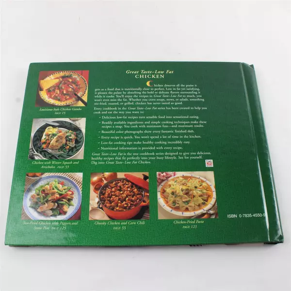 Great Taste Low Fat Chicken Cookbook 1995 Vintage Recipe Book