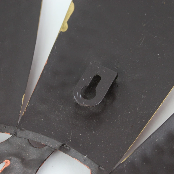 Copper Metal Art Sunflower Wall Hanging 18.5 "