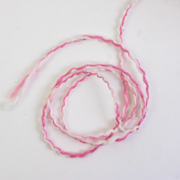 Large Cone of Wool Yarn (800 yds.) 4-Ply Crushed Raspberry Color A408/H8-806