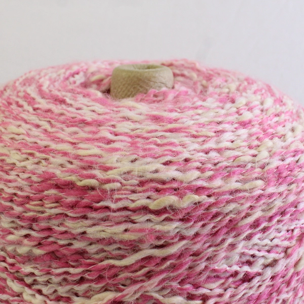 XL Cone of Wool Yarn 4-Ply Crushed Raspberry Color New