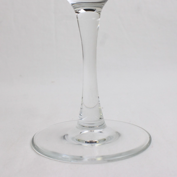 Lot Of 4 Unbranded/Unmarked Matching Clear Glass Margarita Glasses 6.75" Tall