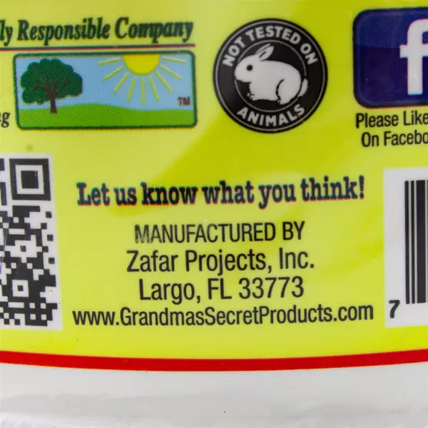 Grandma's Secret Sneaker Cleaner Spray 16oz + 3oz Travel Bottle New