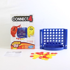2014 Hasbro Classic Connect 4 Grab & Go Game 2014 B1000 Complete