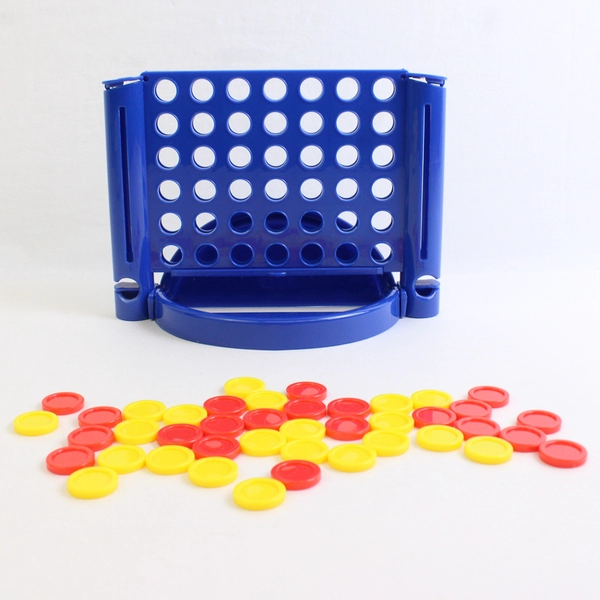 2014 Hasbro Classic Connect 4 Grab & Go Game 2014 B1000 Complete