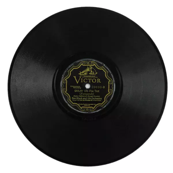 Lot of 10 78 RPM Records Various Songs in Case, Untested